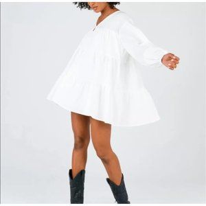 Princess Polly White Mini Dress